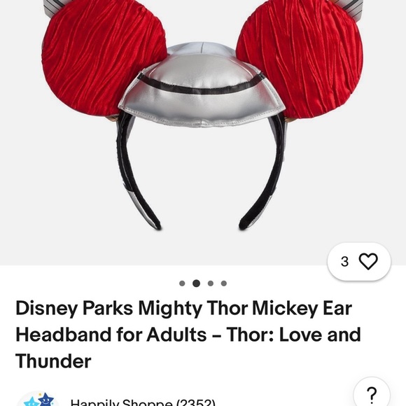 DISNEY PARKS MIGHTY EARS!! New!! Tags!! Quality!! - Picture 2 of 4